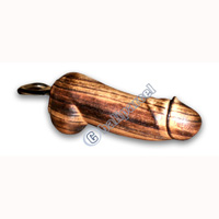 Bottle Opener Polished Wood, Hand Carved From Suar Wood