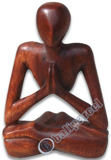 Wooden Abstract Carving, Hand Carved From Suar Wood