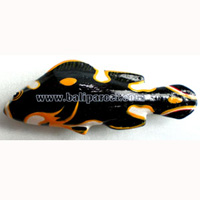Tropical Fish Magnet Handpainted, From Albesia Wood