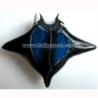 Tropical Fish Magnet Handpainted, From Albesia Wood