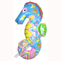 Magnet With Crazy Color, Handcarved From  Albesia Wood