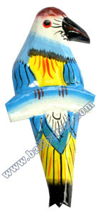Magnet With  Handpainted, Handcarved From  Albesia