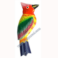 Magnet With  Handpainted, Handcarved From  Albesia