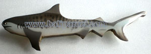 Magnet With Airbrushed, Handcarved From  Albesia Wood