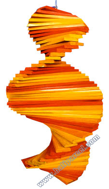 Wooden Natural Wind Dancer 