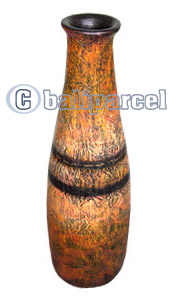 Handpainted Terracotta Set Of 3