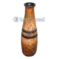 Handpainted Terracotta Set Of 3
