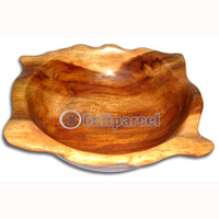Bowl, Handmade From Teak Wood