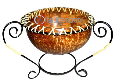 Bowl, Handmade From Coconut