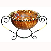 Bowl, Handmade From Coconut