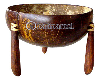 Bowl, Handmade From Coconut