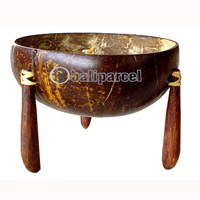Bowl, Handmade From Coconut