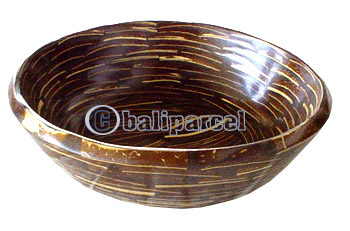 Bowl, Handmade From Coconut