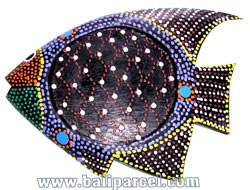 Hand Painted Fish Coaster
