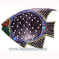 Hand Painted Fish Coaster