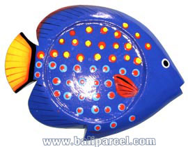 Hand Painted Fish Coaster