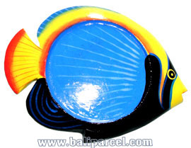 Hand Painted Fish Coaster