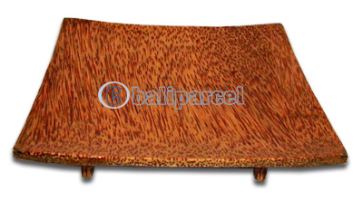 Bread Platter, Handmade From Coconut.