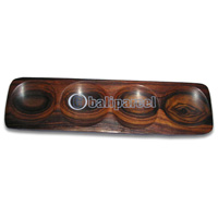 Wooden Jam And Butter Plater