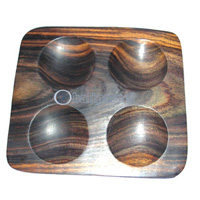 Wooden Jam And Butter Plater