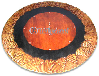 Placemate, Handmade From Rattan And Wood. 