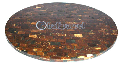 Placemate, Inlaid With Coconut