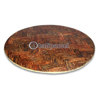 Placemate, Inlaid With Coconut