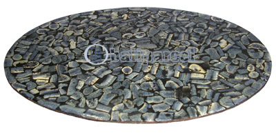 Placemate, Inlaid With Sea Shell