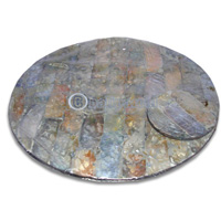 Placemate, Inlaid With Sea Shell