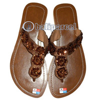 Sandal With Sequeen