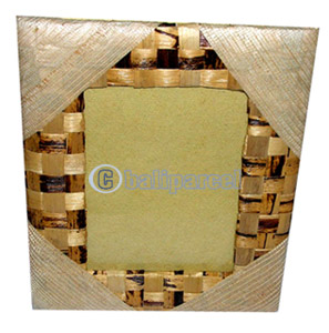 Picture Frame, Handmade With Banana Leaf