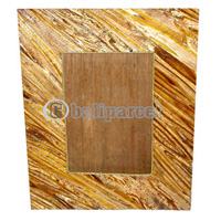 Picture Frame, Handmade With Leaf