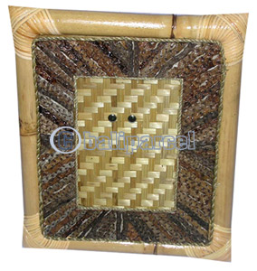 Picture Frame, Handmade With Bamboo