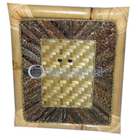 Picture Frame, Handmade With Bamboo
