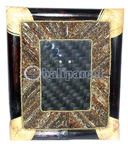 Picture Frame, Handmade With Bamboo