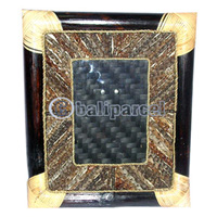 Picture Frame, Handmade With Bamboo