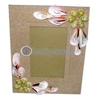 Picture Frame, Handmade With Sea Shell