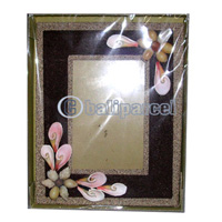 Picture Frame, Handmade With Sea Shell