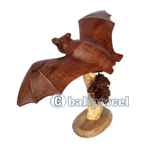 Wooden Bat, With Parasite Stand Wood
