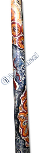Didgeridoo, Handmade From Teak Wood