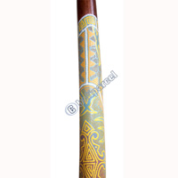 Didgeridoo, Handmade From Teak Wood