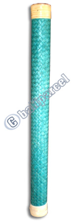 Rain Stick, Handmade From Bamboo With Palm Leaf