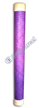 Rain Stick, Handmade From Bamboo With Palm Leaf