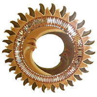 Mosaic Sun And Moon Mirror