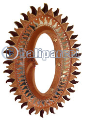 Mosaic Sun And Moon Mirror