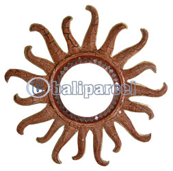 Mosaic Sun And Moon Mirror