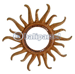 Mosaic Sun And Moon Mirror