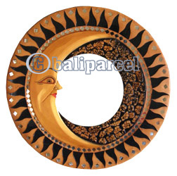 Mosaic Sun And Moon Mirror