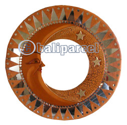Mosaic Sun And Moon Mirror