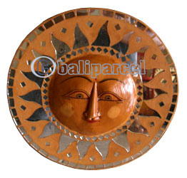 Mosaic Sun And Moon Mirror